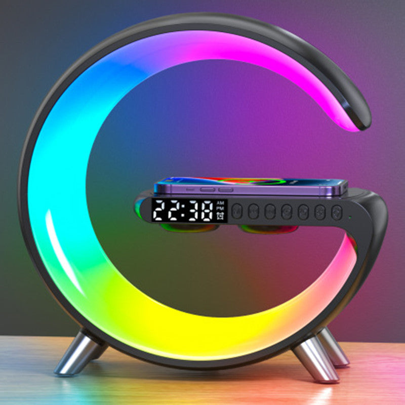 Lámpara led con alarma y carga inalámbrica para tus dispositivos 